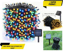 GUIRNALDA DE LUCES LED SOLARES PARA EXTERIORES