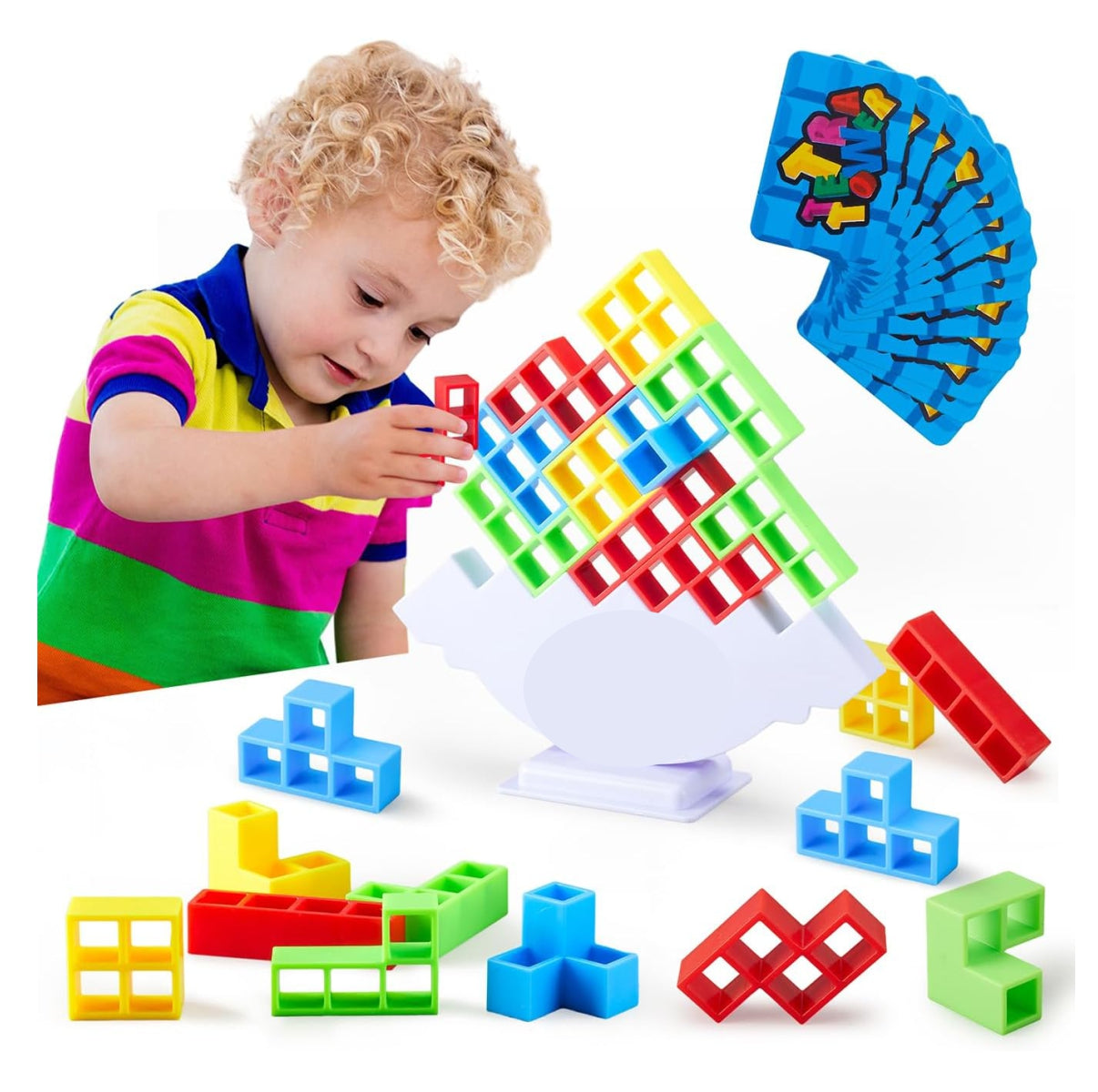 Juego de 16 piezas de torre Tetra