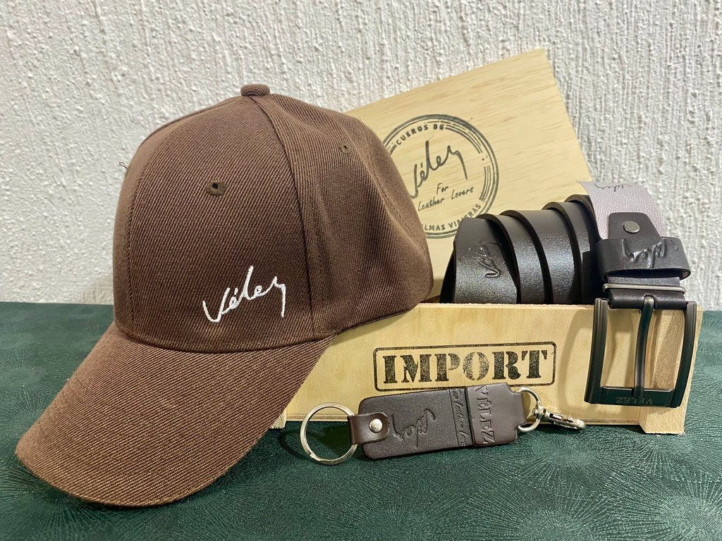 ✨TRIO VELEZ GORRA+BILLETERA+ CORREA ¡TOTALMENTE GRATIS!✨