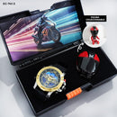 Reloj Metálico Joefox + Figura Coleccionable Exclusiva