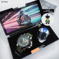 Reloj Metálico Joefox + Figura Coleccionable Exclusiva