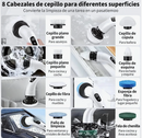 Super Cepillo De Limpieza Eléctrico Giratorio 9 en 1 🚚 ¡ENVÍO GRATIS a todo el país!