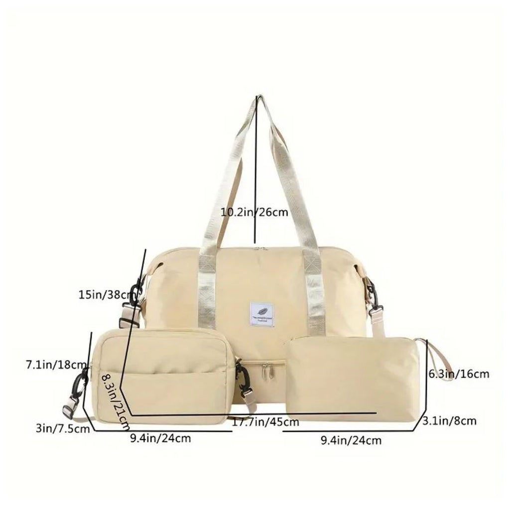 Kit 3 Bolsas De Viaje Y Deporte