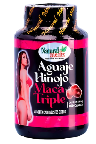 KIT FEMENINO FENOGRECO + MACA TRIPLE (Natural Medix)