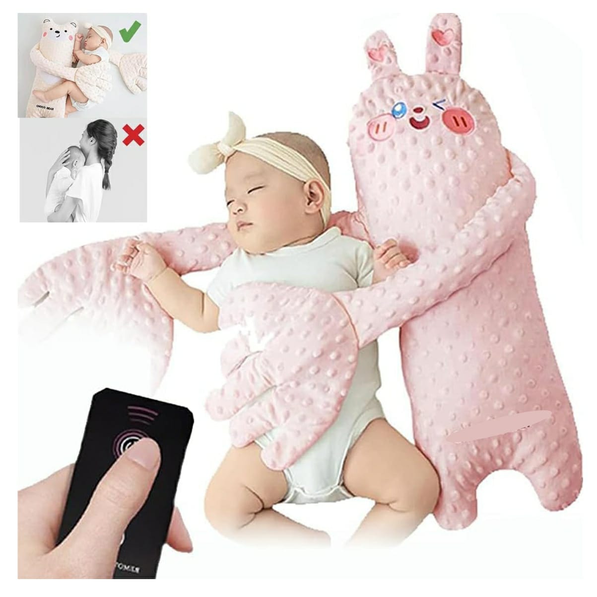 Almohada Palmaditas Bebe Ayuda A Domir