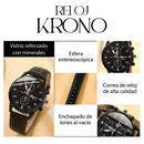Reloj KRONO + pulseras masculinas