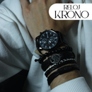 Reloj KRONO + pulseras masculinas