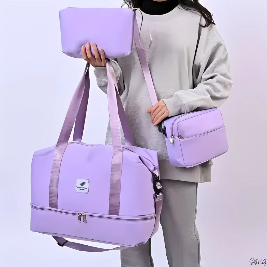 Kit 3 Bolsas De Viaje Y Deporte