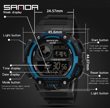 Reloj Deportivo Sport Whatch