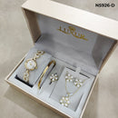 COMBO PASIÓN™ RELOJ LUXUR DORADO